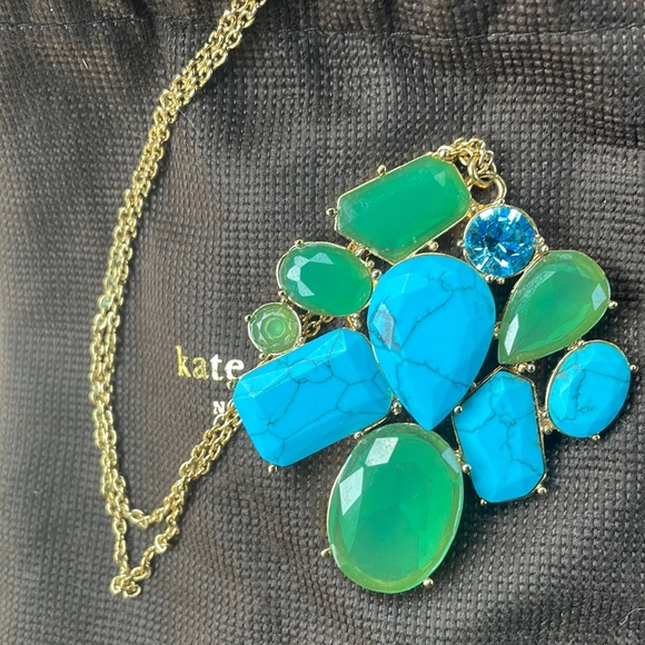 kate spade Jewelry - Kate Spade Necklace Teal